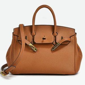 New Burten Hyde Dolce Handbag — Brown